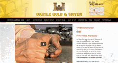 Desktop Screenshot of castlegoldandsilver.com